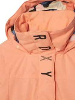 Roxy Kurtka snowboardowa Galaxy ERGTJ03179 Koralowy Regular Fit