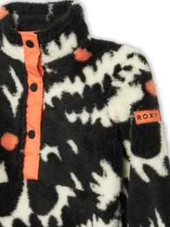 Roxy Polar Alabama ERGFT04011 Czarny Relaxed Fit