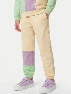 Roxy Spodnie dresowe Remember The Name ERGFB03340 Beżowy Regular Fit