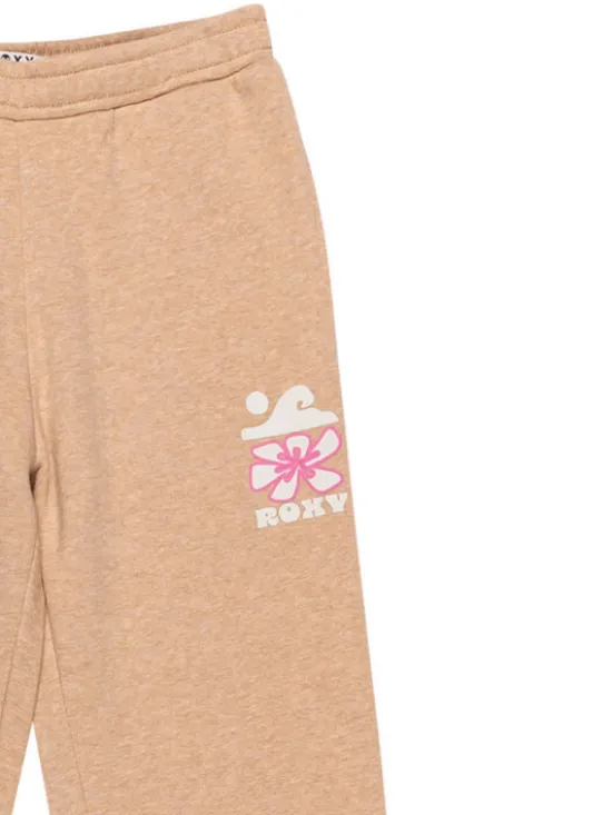 Roxy Spodnie dresowe Surf Feeling ERGFB03337 Beżowy Regular Fit