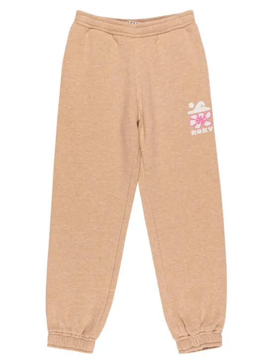 Roxy Spodnie dresowe Surf Feeling ERGFB03337 Beżowy Regular Fit