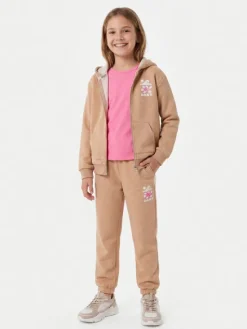 Roxy Spodnie dresowe Surf Feeling ERGFB03337 Beżowy Regular Fit