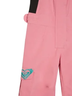 Roxy Spodnie narciarskie Lola ERLTP03012 Różowy Regular Fit