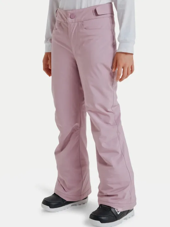 Roxy Spodnie snowboardowe Backyard ERGTP03059 Różowy Regular Fit
