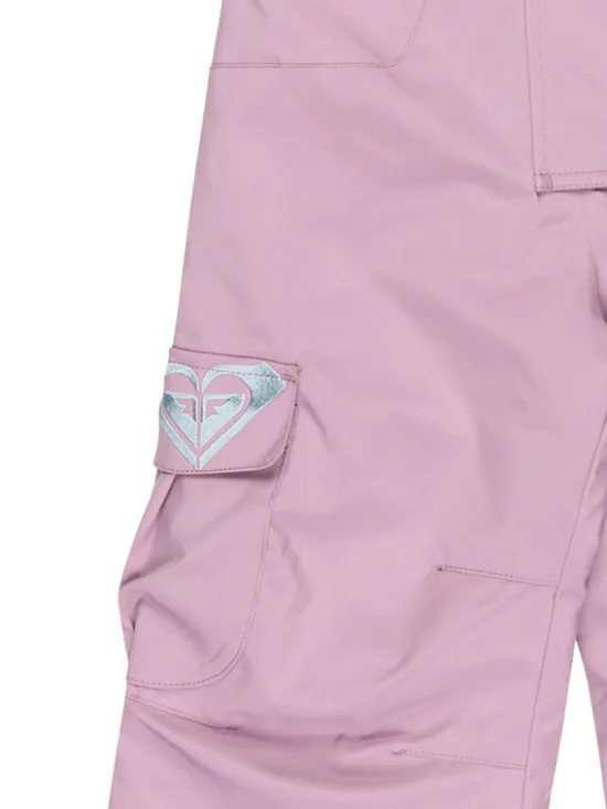 Roxy Spodnie snowboardowe Lola ERLTP03013 Różowy Regular Fit