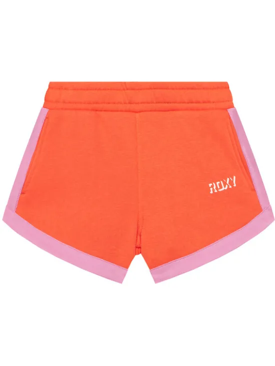Roxy Szorty sportowe Active Teenager ERGFB03323 Pomarańczowy Regular Fit
