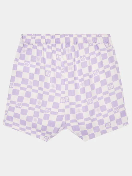 Roxy Szorty sportowe All Over Again ERGNS03137 Fioletowy Relaxed Fit