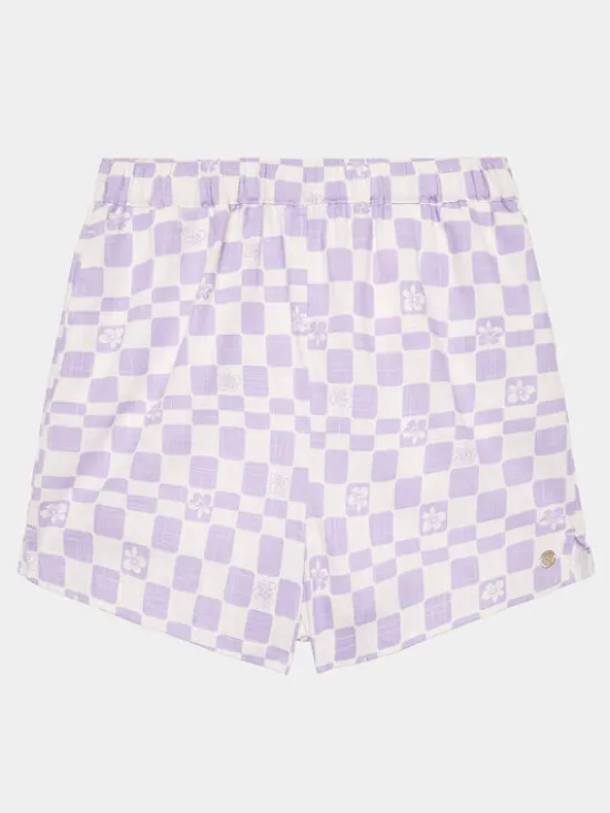 Roxy Szorty sportowe All Over Again ERGNS03137 Fioletowy Relaxed Fit