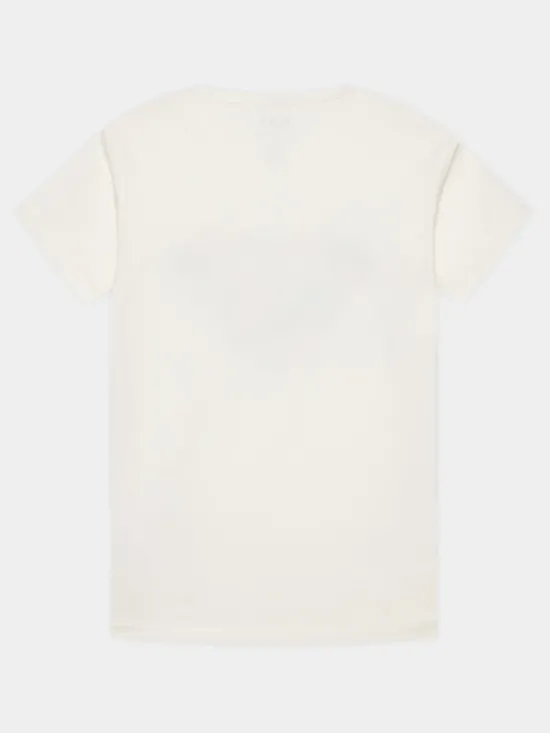 Roxy T-Shirt Day And Night ERGZT03954 Biały Regular Fit