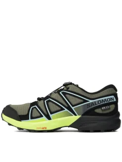Salomon Buty do biegania Speedcross Climasalomon™ Waterproof L47278900 Zielony