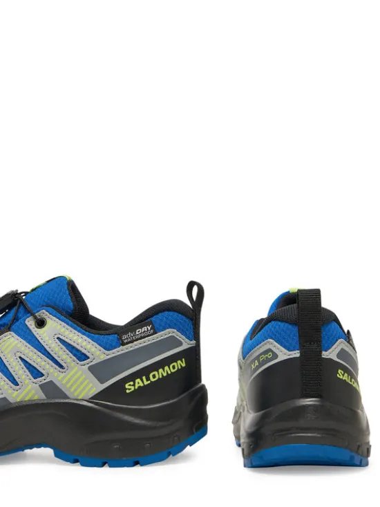 Salomon Trekkingi Xa Pro V8 Waterproof L47729600 Niebieski