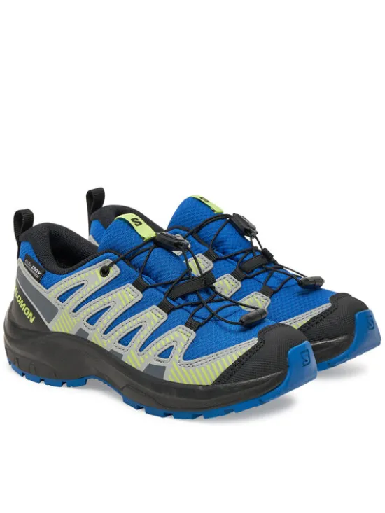 Salomon Trekkingi Xa Pro V8 Waterproof L47729600 Niebieski