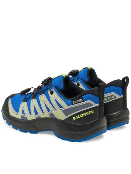 Salomon Trekkingi Xa Pro V8 Waterproof L47729600 Niebieski