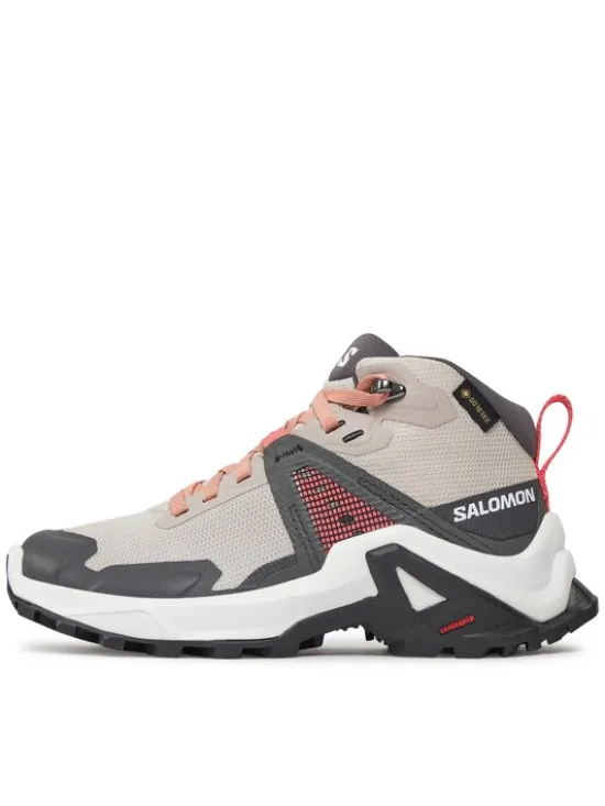 Salomon Trekkingi X Raise Mid GORE-TEX L47071500 Różowy