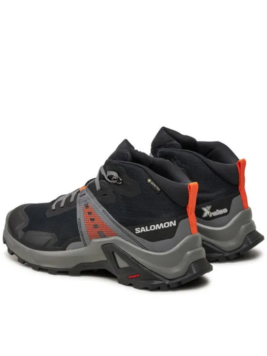 Salomon Trekkingi X Raise Mid Gore-Tex L47458000 Czarny