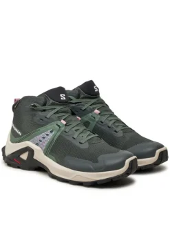 Salomon Trekkingi X Raise Mid Gore-Tex L47458100 Zielony