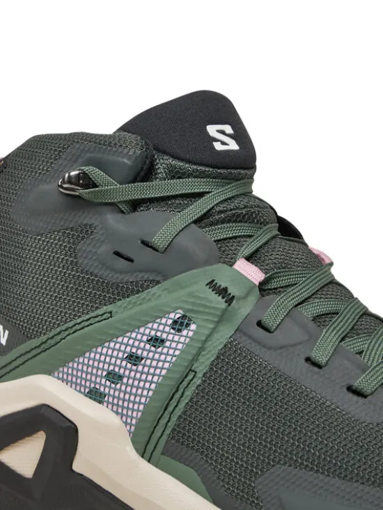 Salomon Trekkingi X Raise Mid Gore-Tex L47458100 Zielony