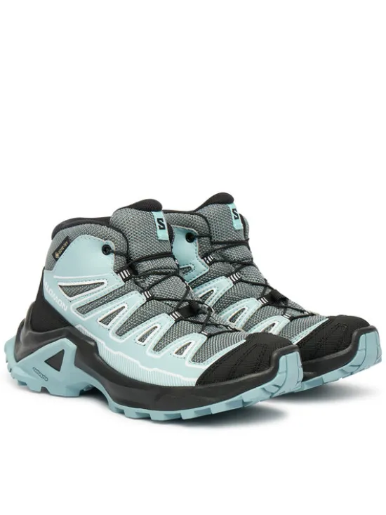 Salomon Trekkingi X Ultra Mid Gore-Tex L47746100 Zielony