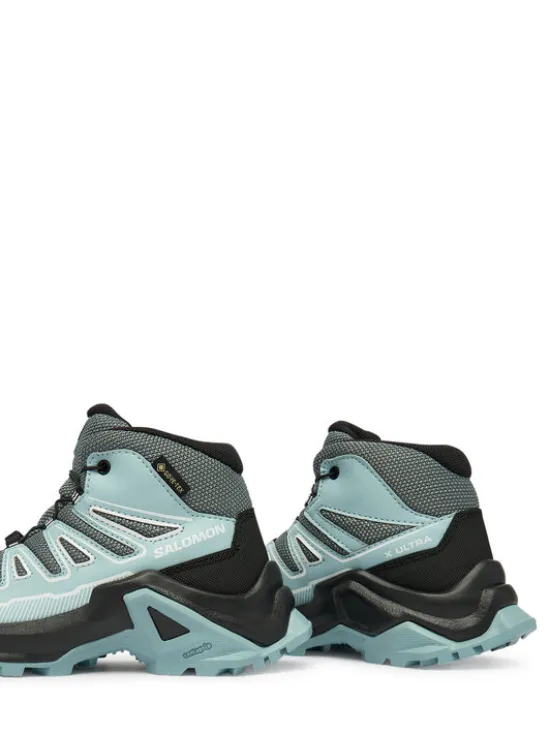 Salomon Trekkingi X Ultra Mid Gore-Tex L47746100 Zielony