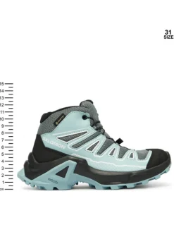 Salomon Trekkingi X Ultra Mid Gore-Tex L47746100 Zielony