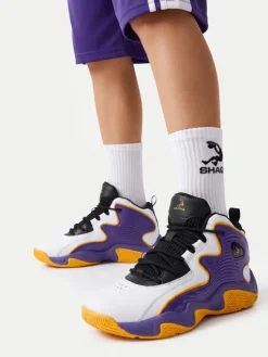 SHAQ Buty do koszykówki EO-DEVASTATOR 3.0 AQ95078B-U Fioletowy
