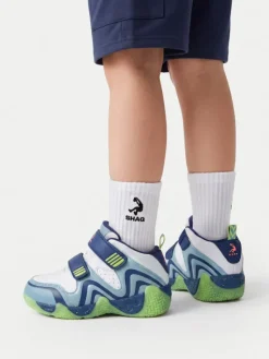 SHAQ Sneakersy EO-SHAQNOVA AQ95073T-WD Biały