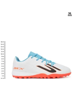 Skechers Buty do piłki nożnej Jr Youth Tf 252164L WTQP Biały