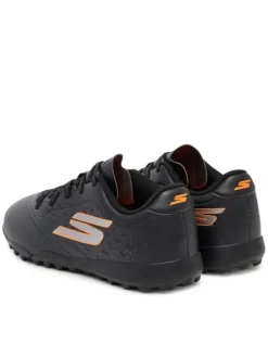 Skechers Buty do piłki nożnej Razor 1.5 Jr Youth TF 252061L BKOR Czarny