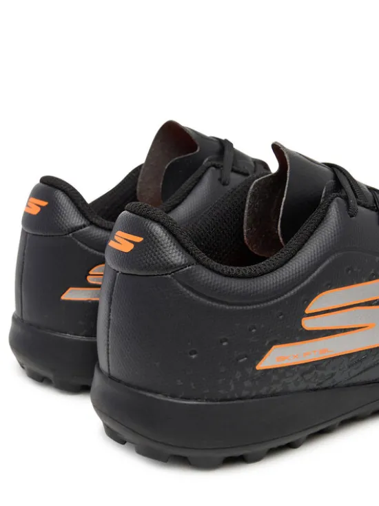 Skechers Buty do piłki nożnej Razor 1.5 Jr Youth TF 252061L BKOR Czarny