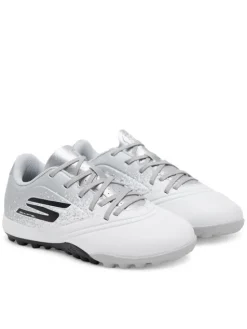 Skechers Buty do piłki nożnej Razor 1.5 Jr Youth Tf 252061L/WSL Biały