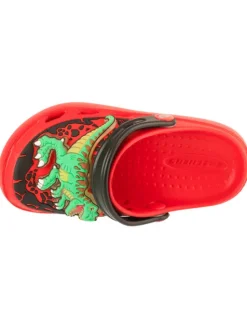 Skechers Klapki Foamies: Swifters - T-Rex-Brights Czerwony