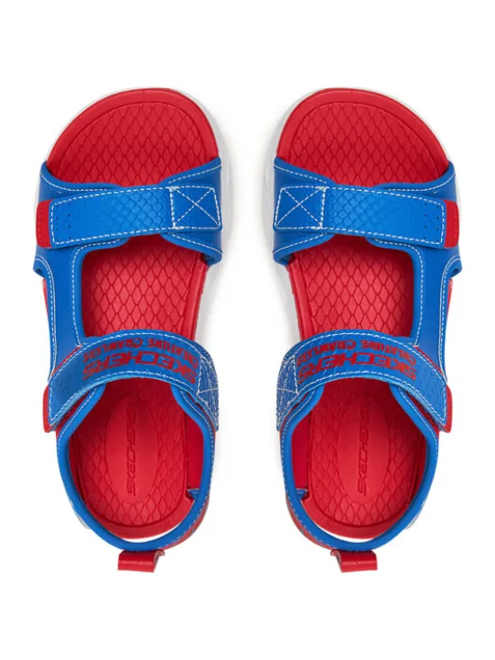 Skechers Sandały Creature-Splash-Bugtacular 402121L/BLRD Niebieski