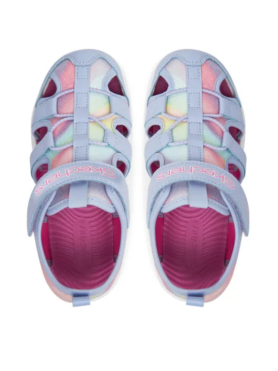 Skechers Sandały Flex Splash-Daylight Shimmer 303276L/LVHP Fioletowy