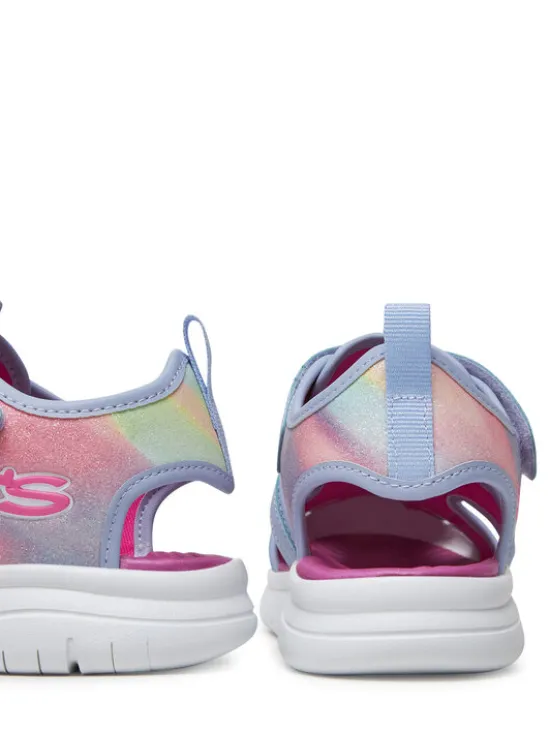 Skechers Sandały Flex Splash-Daylight Shimmer 303276L/LVHP Fioletowy