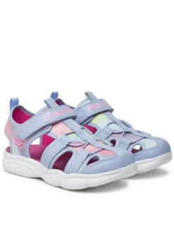 Skechers Sandały Flex Splash-Daylight Shimmer 303276L/LVHP Fioletowy