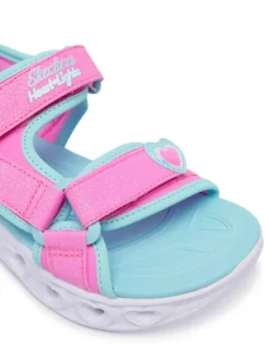 Skechers Sandały Heart Lights Sandals 303114L/PKTQ Różowy