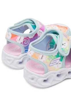 Skechers Sandały Heart Lights Sandals-Cutie Clouds 302977N/TQMT Turkusowy