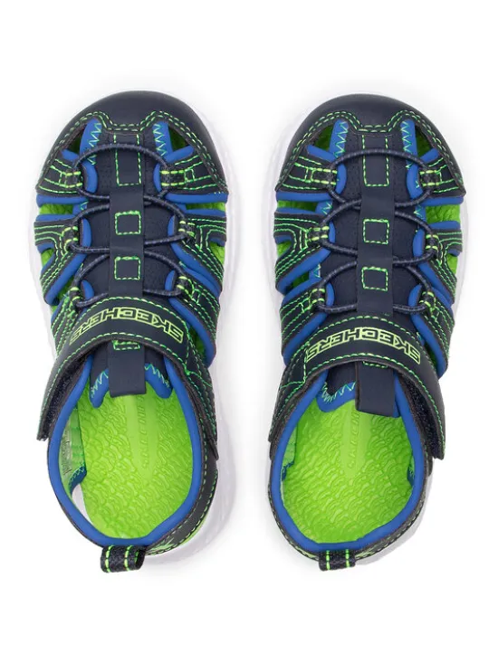 Skechers Sandały Heat Blast 400041L/NVLM Granatowy
