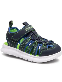 Skechers Sandały Heat Blast 400041L/NVLM Granatowy