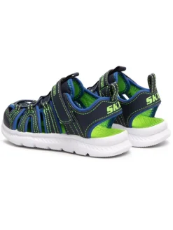 Skechers Sandały Heat Blast 400041L/NVLM Granatowy