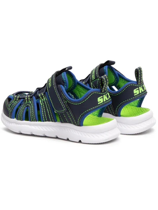 Skechers Sandały Heat Blast 400041L/NVLM Granatowy