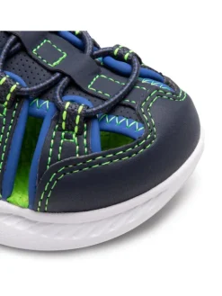 Skechers Sandały Heat Blast 400041L/NVLM Granatowy