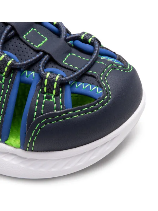 Skechers Sandały Heat Blast 400041L/NVLM Granatowy