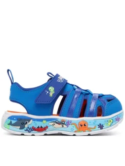 Skechers Sandały Infants' Play Scene Splash 407041N/LTBL Niebieski