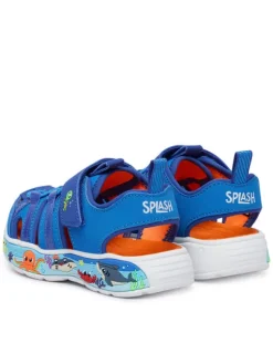 Skechers Sandały Infants' Play Scene Splash 407041N/LTBL Niebieski