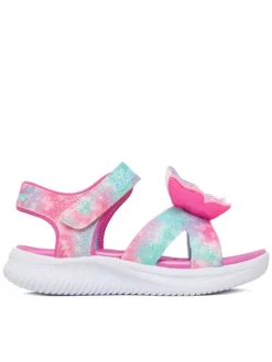 Skechers Sandały Jumpsters Sandal - Butterfly Brites 303109L/PKMT Różowy