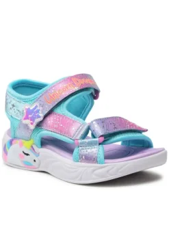 Skechers Sandały Majestic Bliss 302682L/PRMT Kolorowy