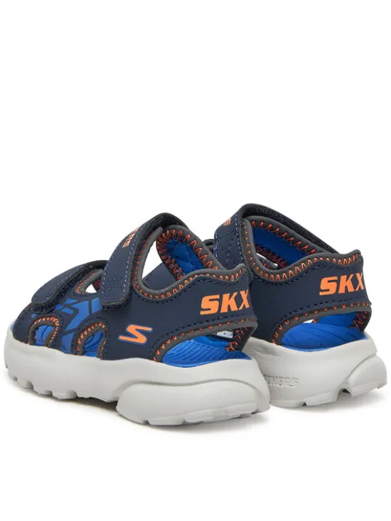 Skechers Sandały Razor Splash- 406513N/NVBL Granatowy