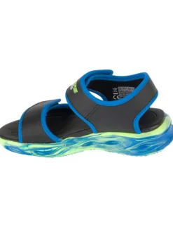 Skechers Sandały Skechers S-Lights: Sola Glow Sandal - Fusion Brights Czarny