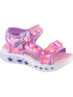 Skechers Sandały Skechers S-Lights: Flutter Hearts Sandal - Blurry Love Różowy